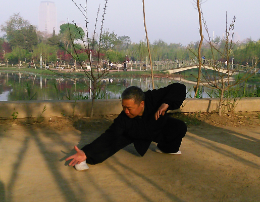 崔化方·天津市季门龙形八卦掌掌门人